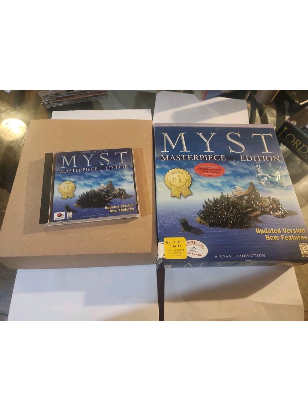 Myst Masterpiece Edition PC Game Big BOX 90S